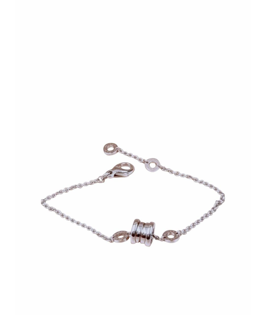 BVLGARI Серебряный браслет из белого золота, фото 1