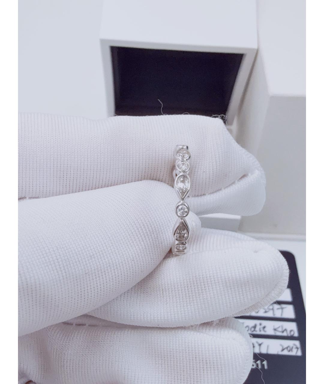 DE BEERS Серебряное кольцо из белого золота, фото 3