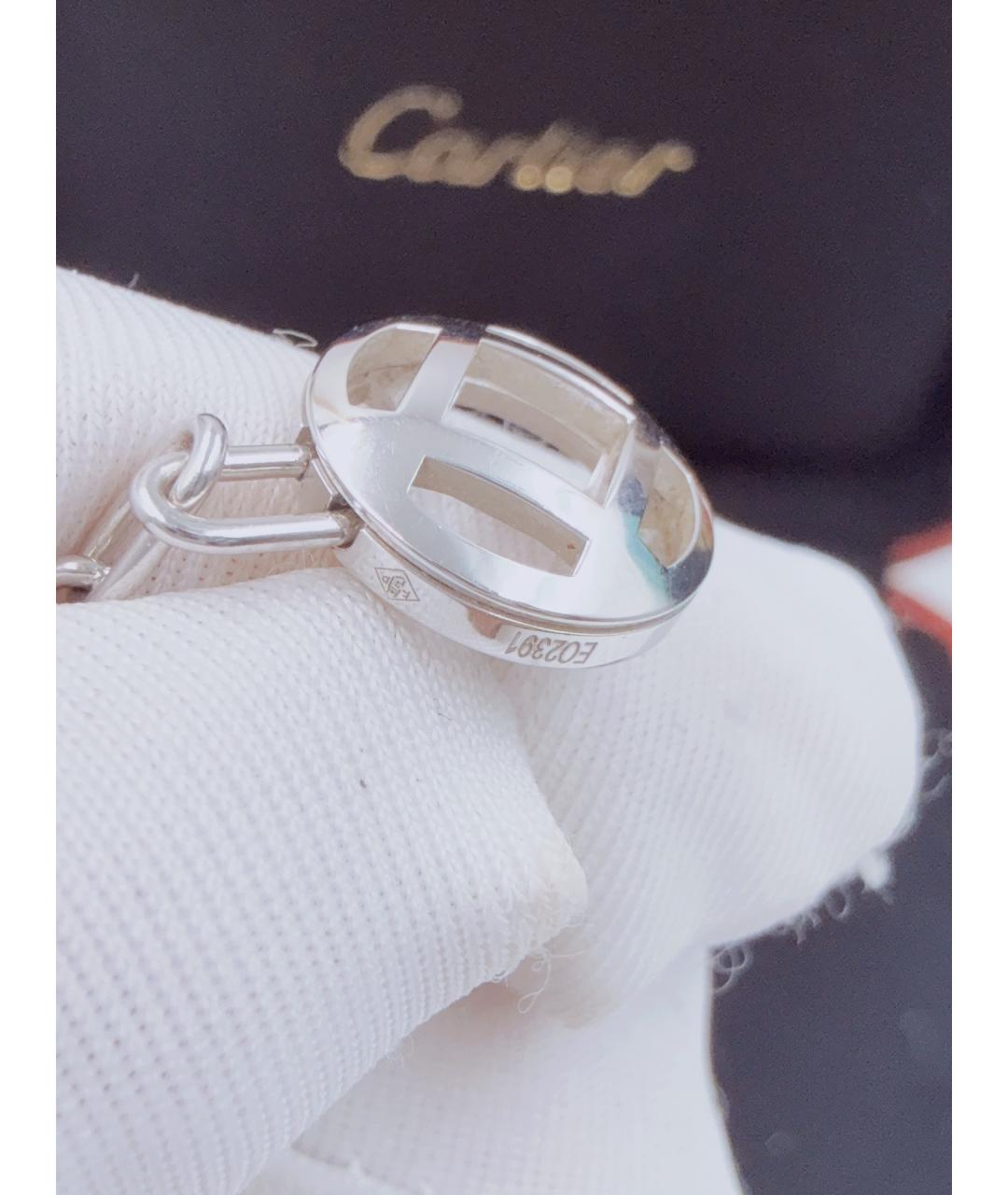 CARTIER Серебряное колье из белого золота, фото 8