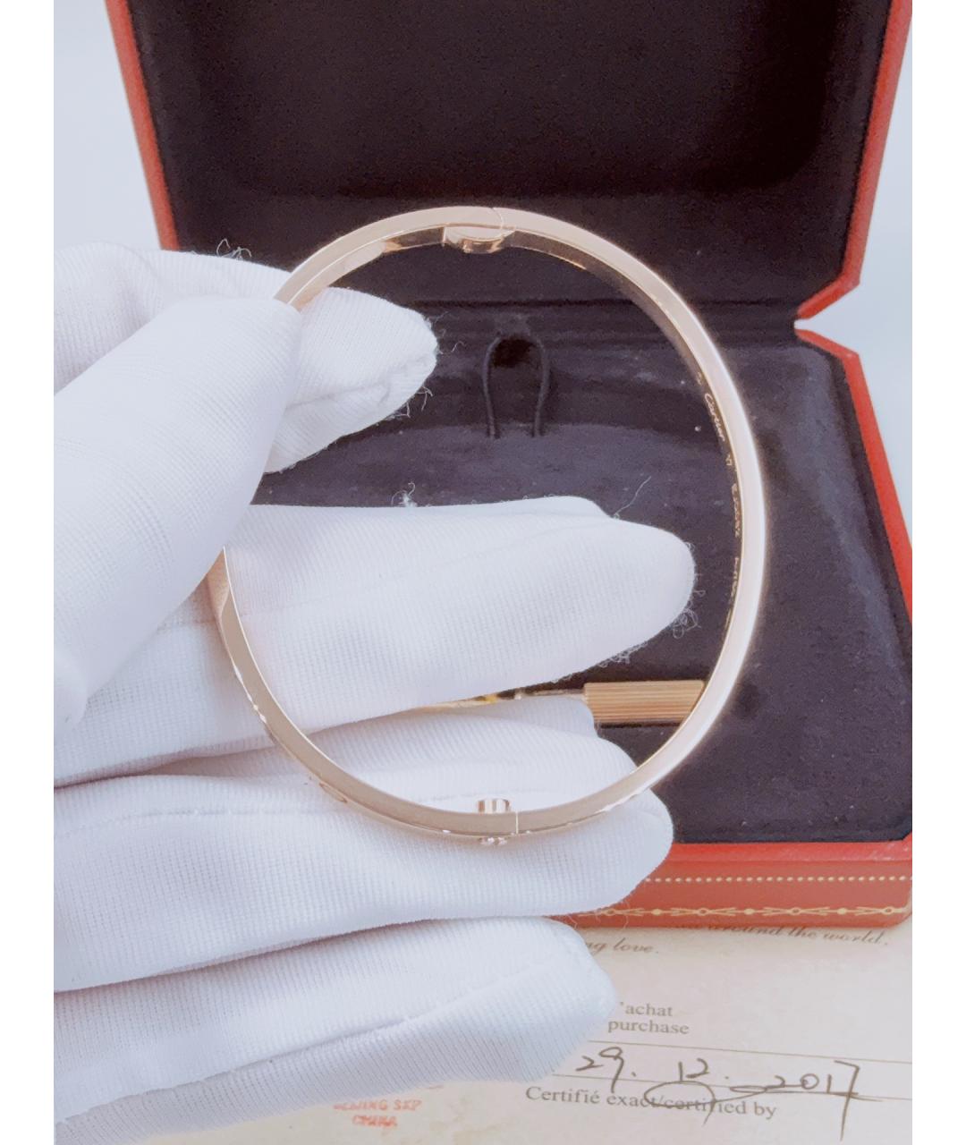 CARTIER Золотой браслет из розового золота, фото 6