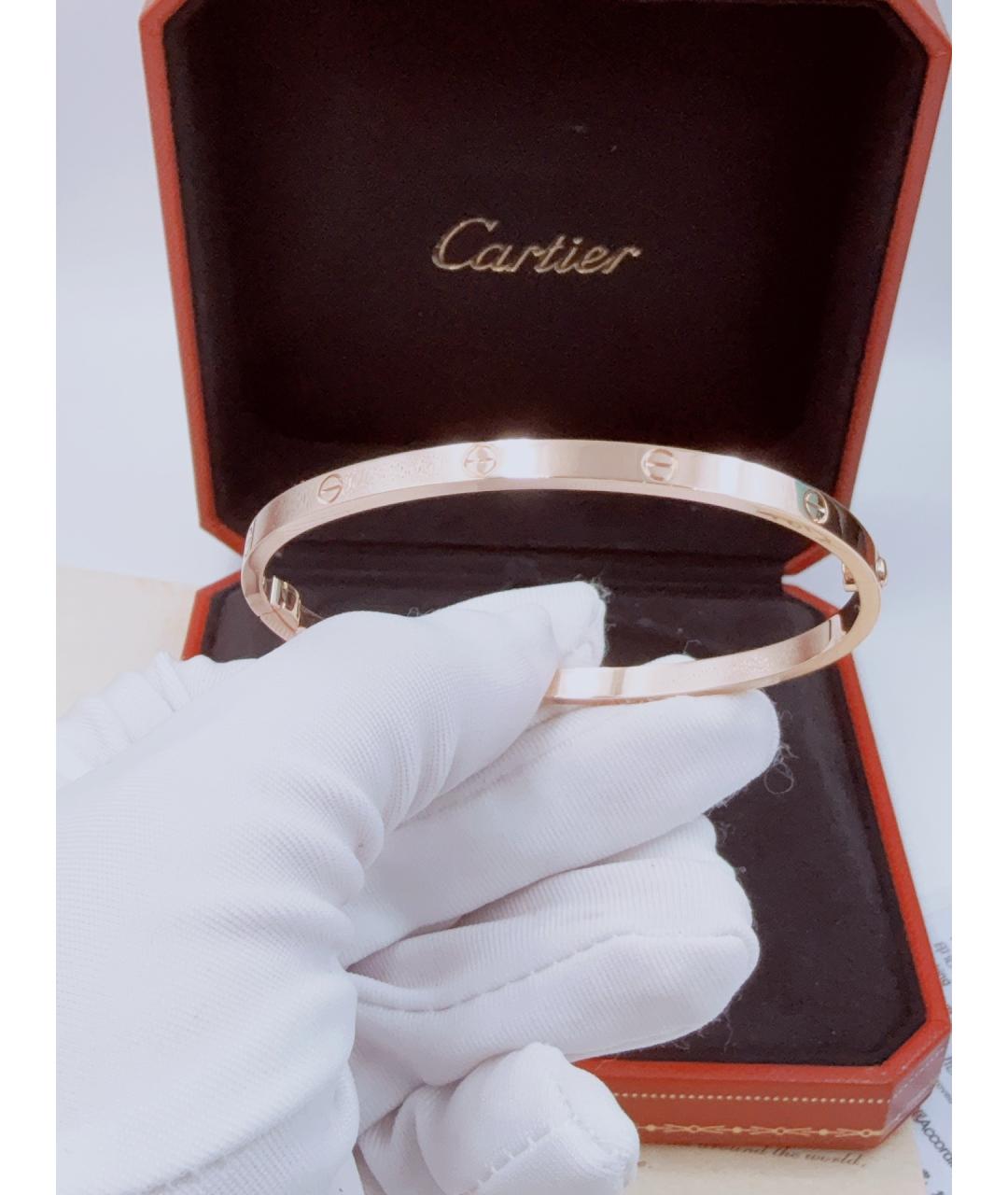 CARTIER Золотой браслет из розового золота, фото 2