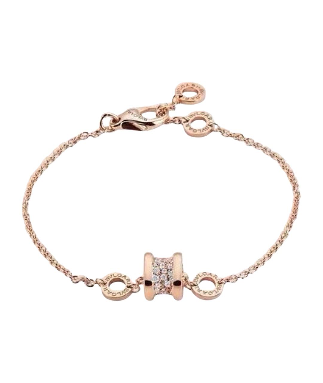 BVLGARI Розовый браслет из розового золота, фото 1