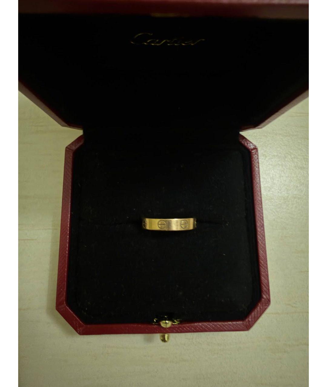 CARTIER Золотое кольцо из розового золота, фото 5