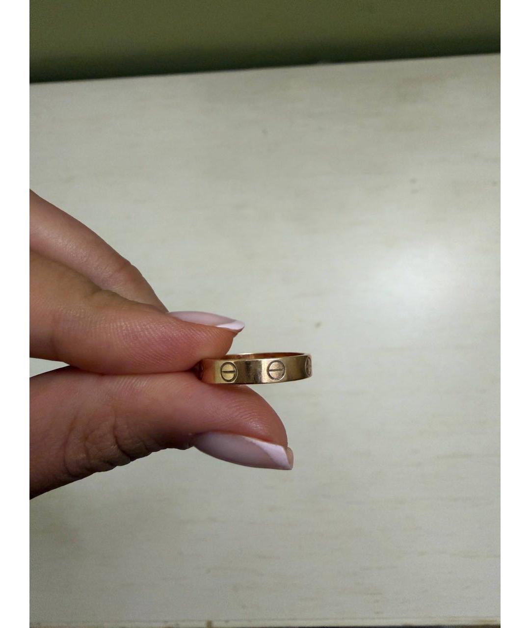 CARTIER Золотое кольцо из розового золота, фото 2