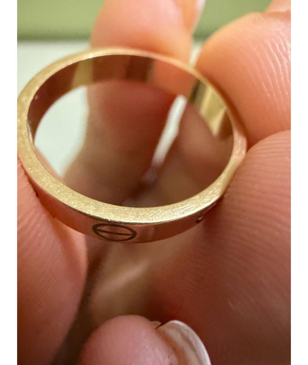 CARTIER Золотое кольцо из розового золота, фото 3