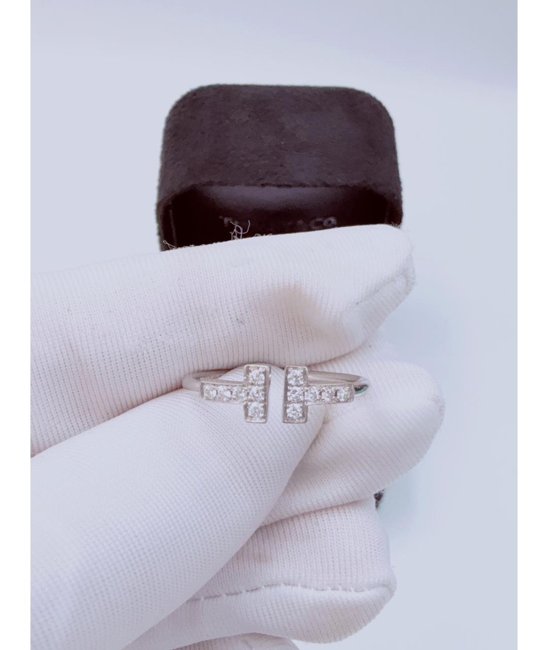 TIFFANY&CO Серебряное кольцо из белого золота, фото 4