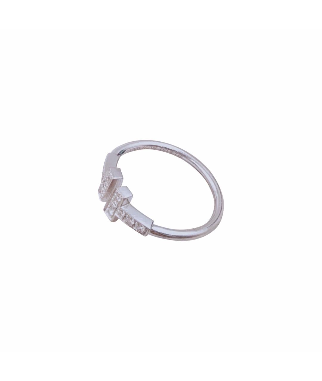 TIFFANY&CO Серебряное кольцо из белого золота, фото 1