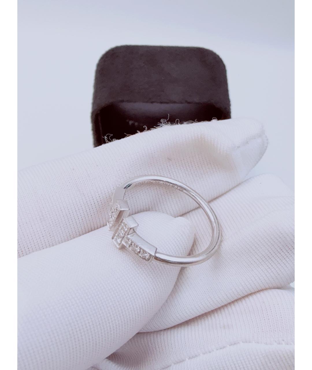 TIFFANY&CO Серебряное кольцо из белого золота, фото 6