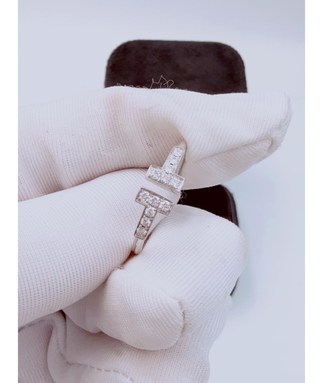 TIFFANY&CO Серебряное кольцо из белого золота, фото 3