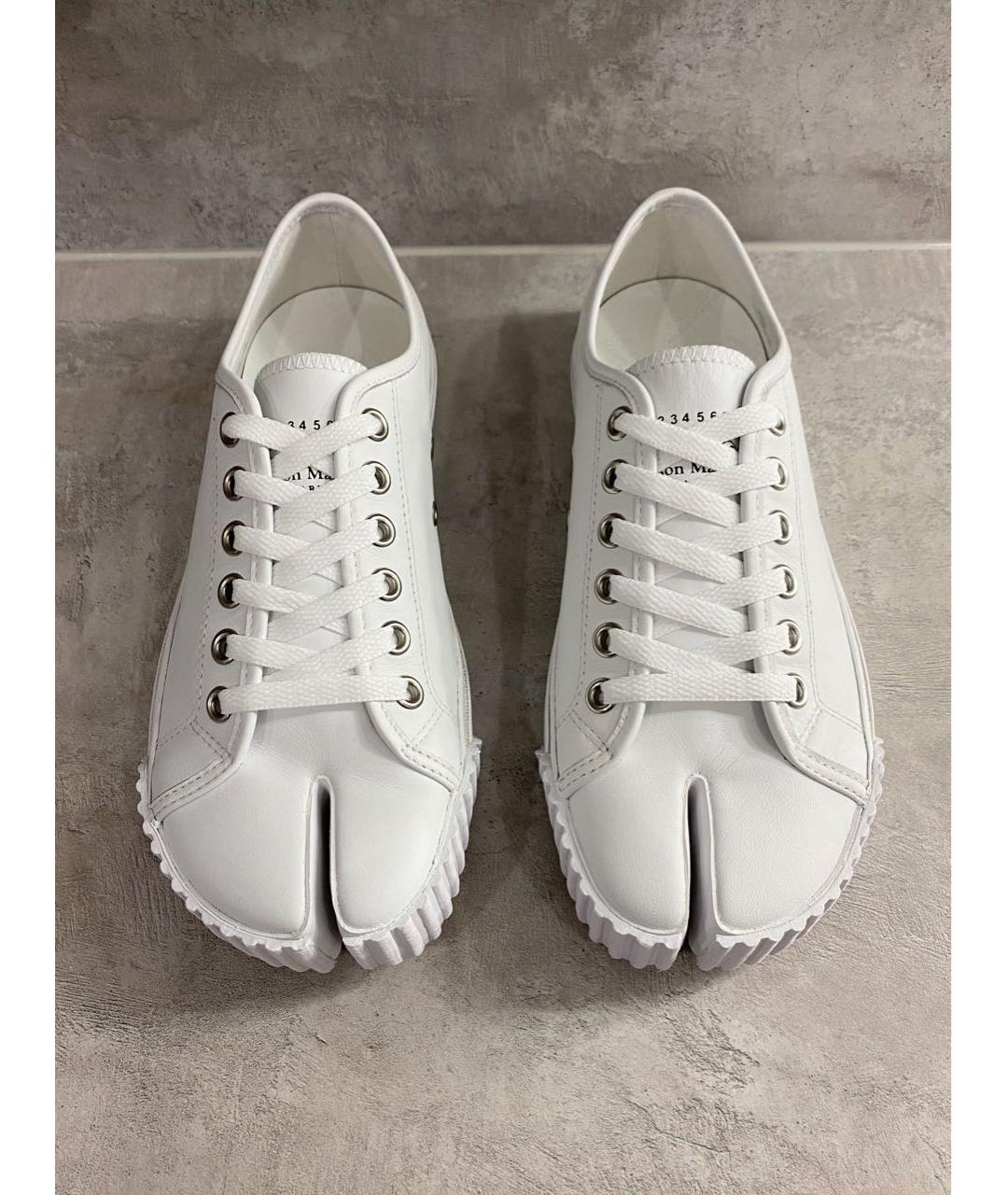 MAISON MARGIELA Белые кеды, фото 4