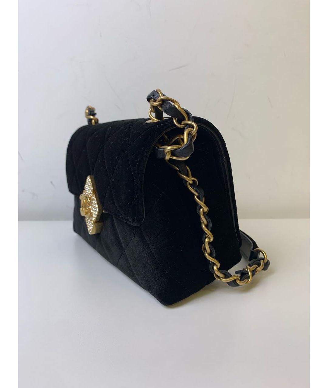 CHANEL Черная сумка через плечо, фото 3