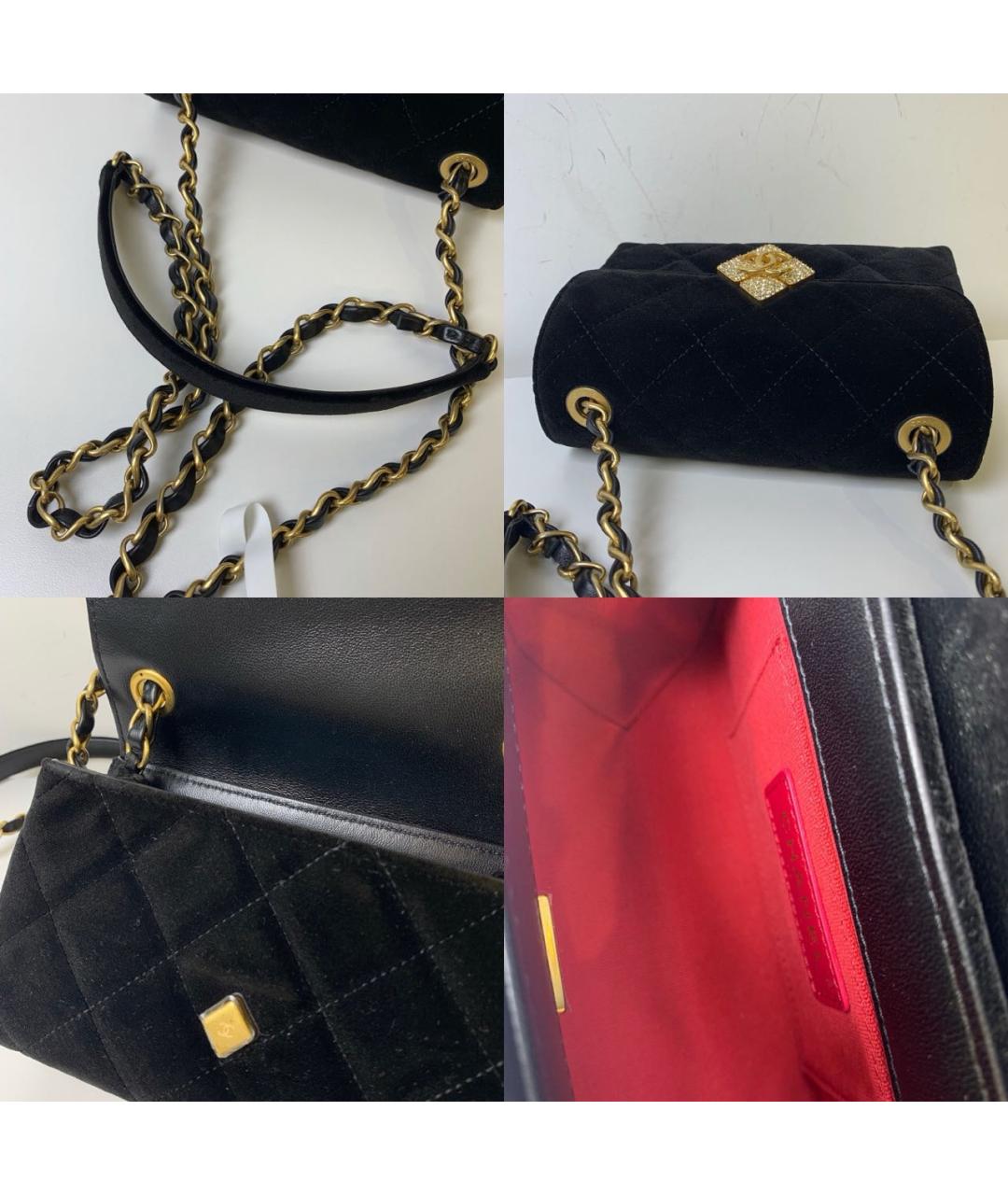CHANEL Черная сумка через плечо, фото 7