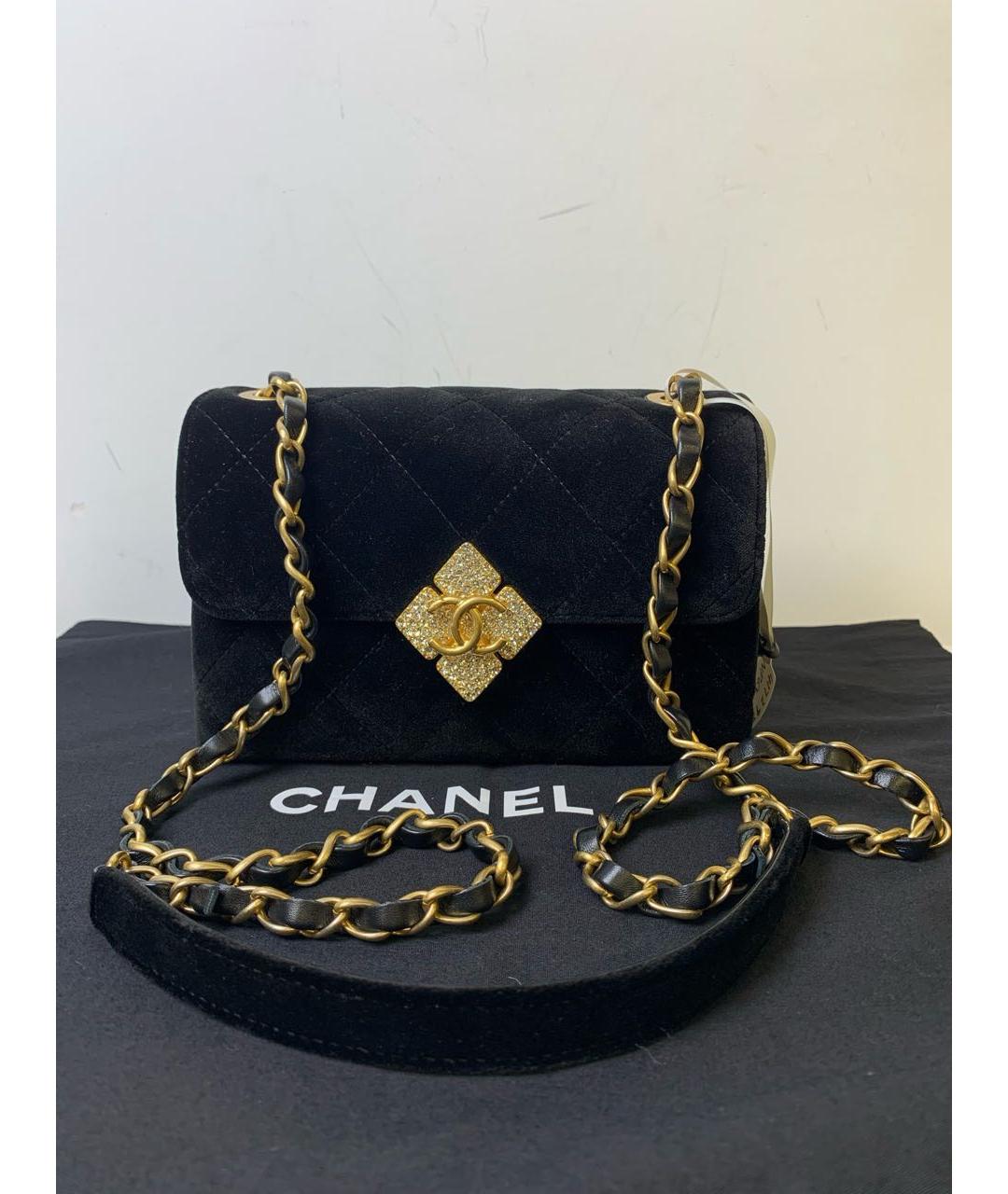 CHANEL Черная сумка через плечо, фото 2