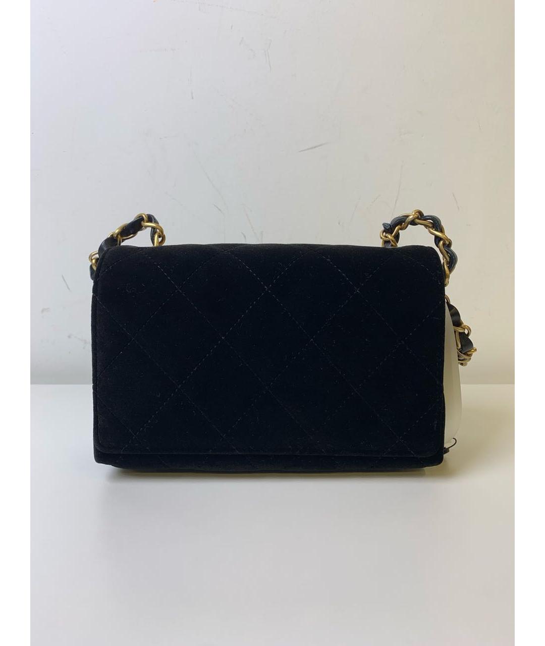 CHANEL Черная сумка через плечо, фото 4