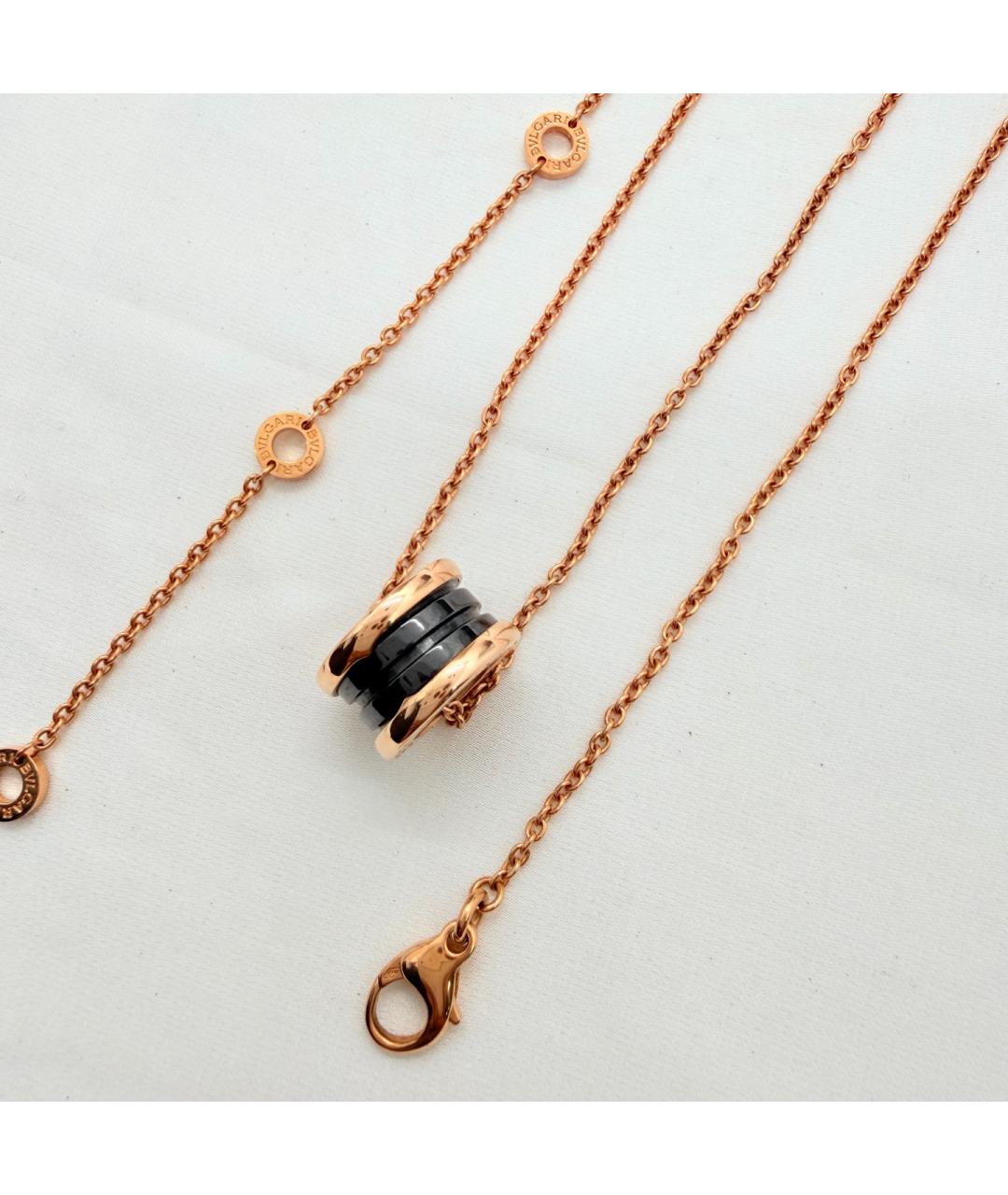 BVLGARI Золотая подвеска из розового золота, фото 4