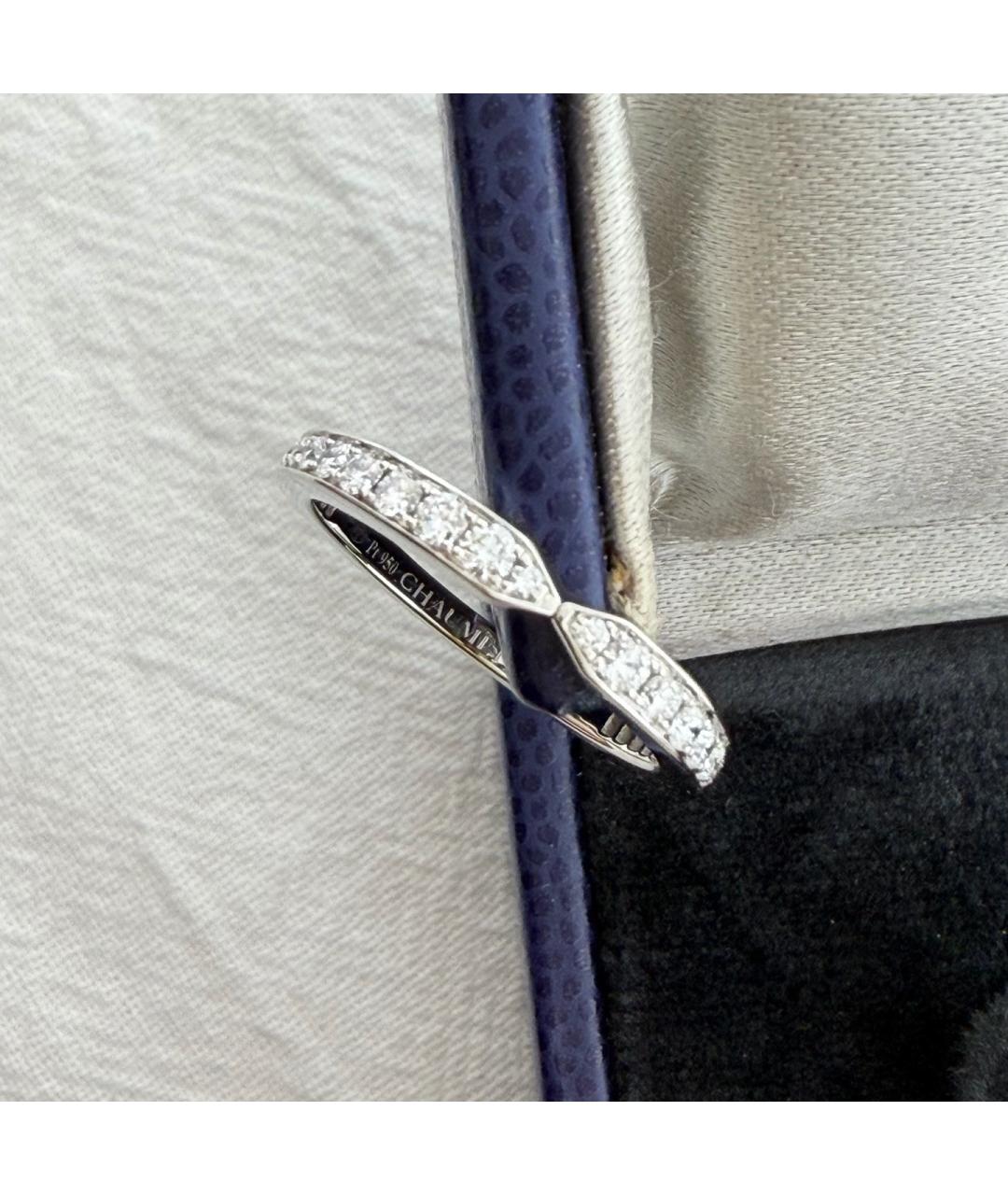 CHAUMET Серебряное платиновое кольцо, фото 5