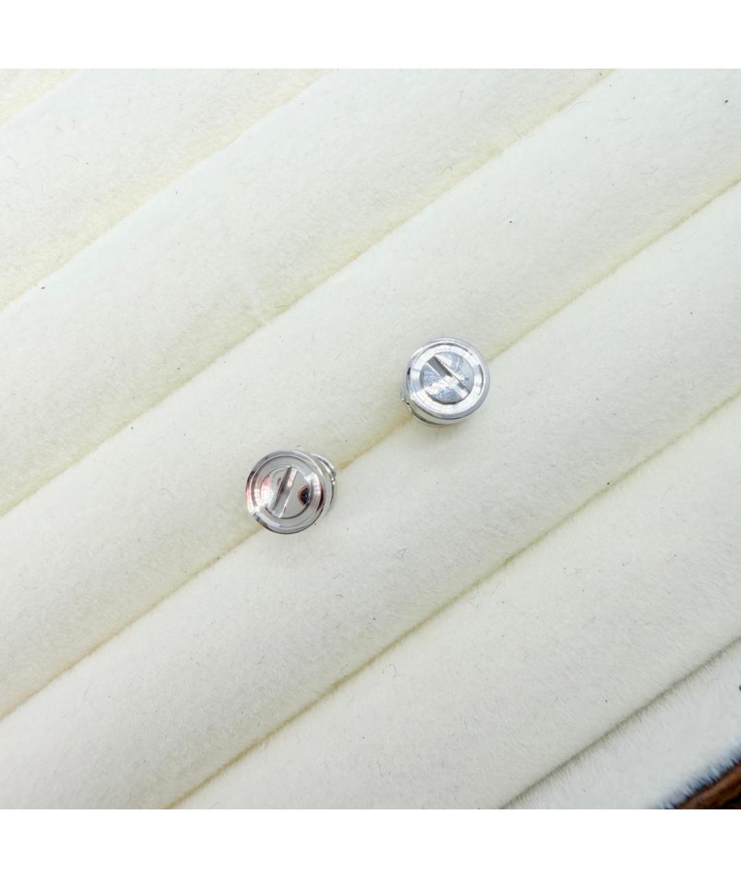 CARTIER Серебряные серьги из белого золота, фото 9