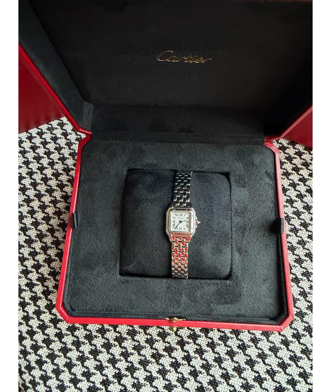 CARTIER Серебряные часы, фото 4