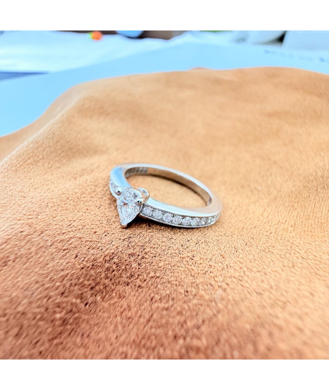 CHAUMET Серебряное платиновое кольцо, фото 4