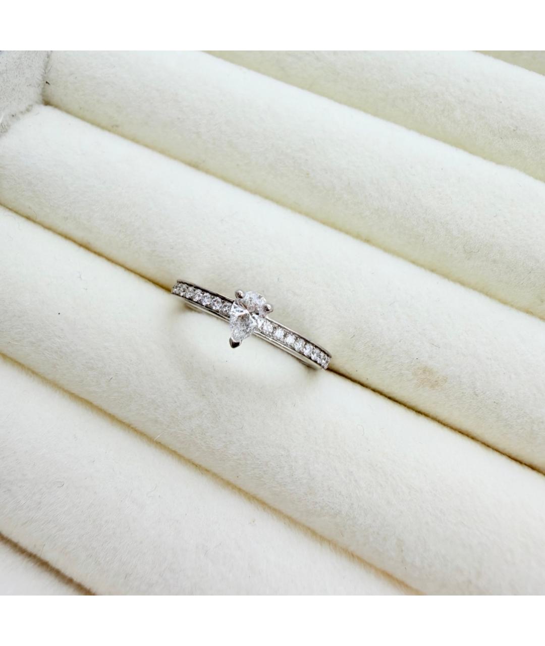 CHAUMET Серебряное платиновое кольцо, фото 2