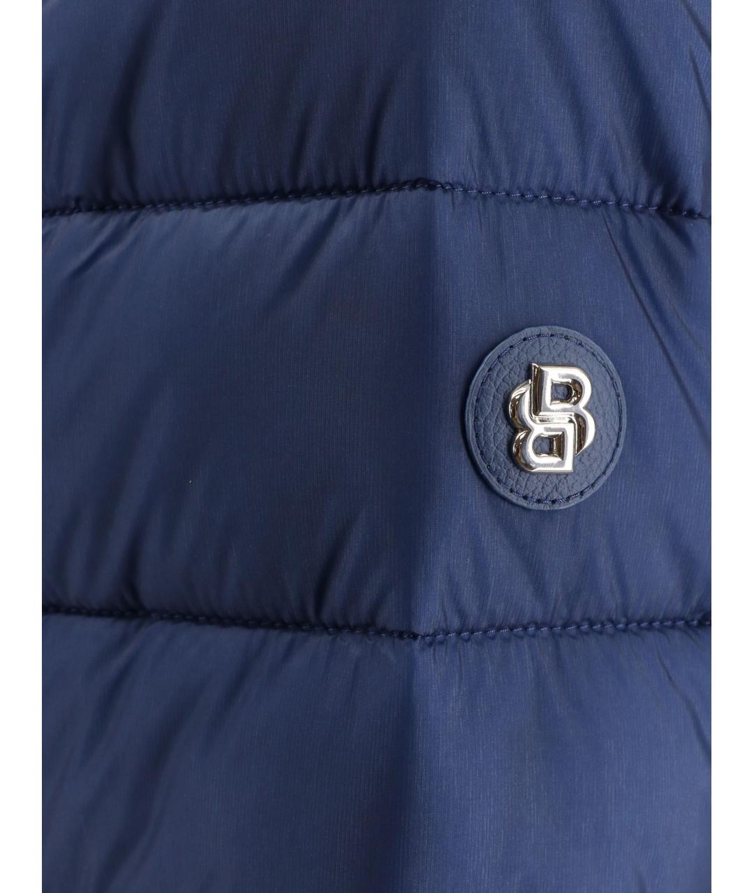 HUGO BOSS Синяя полиамидовая куртка, фото 3