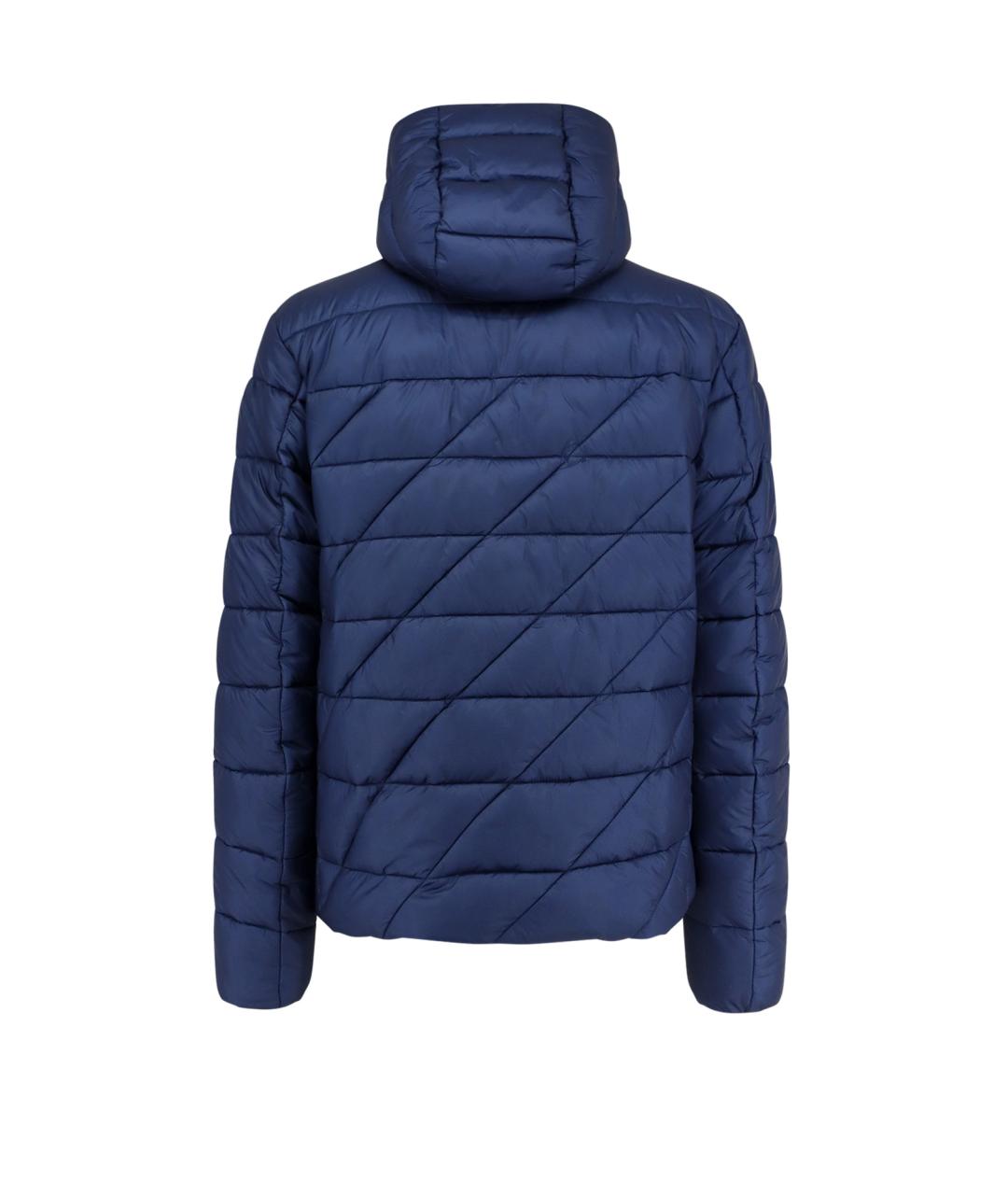 HUGO BOSS Синяя полиамидовая куртка, фото 2