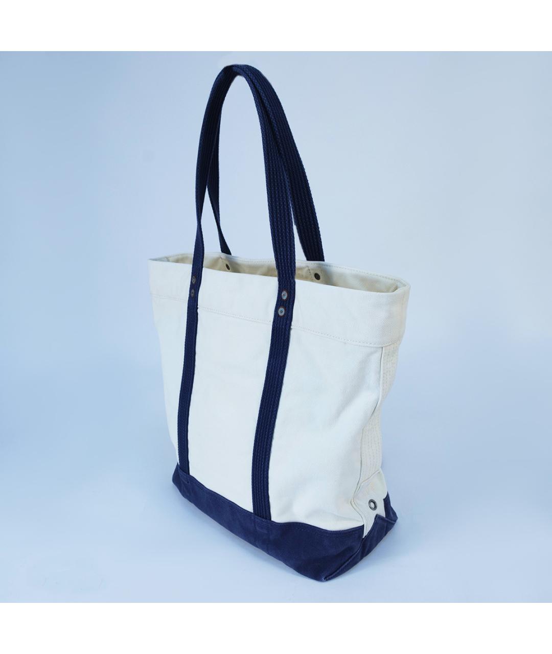 POLO RALPH LAUREN Белая сумка тоут, фото 4