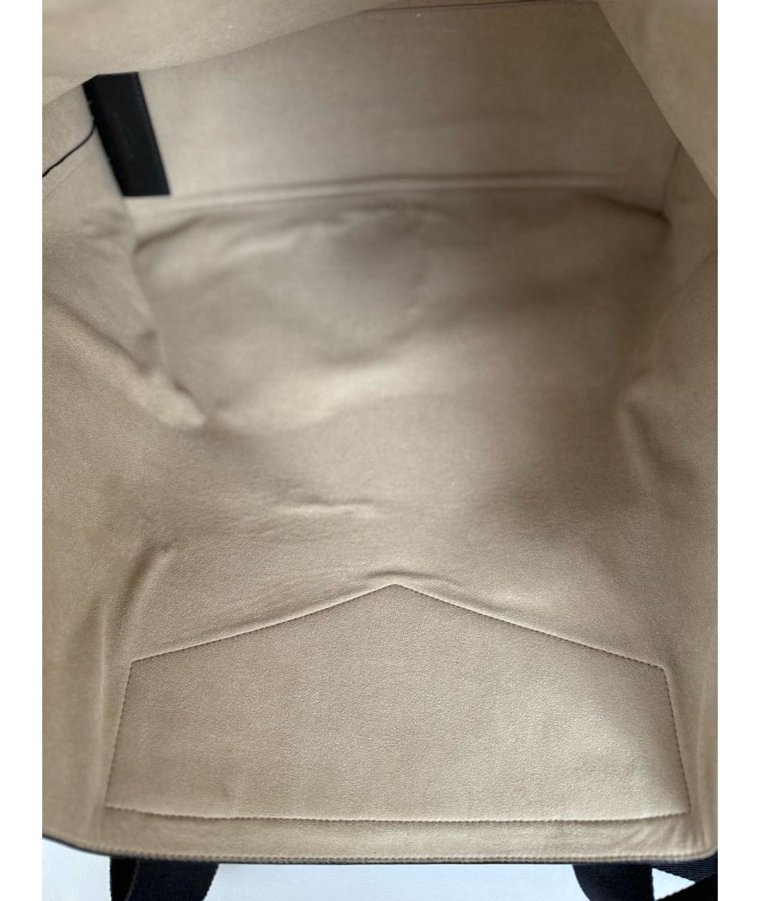 GIVENCHY Черная кожаная сумка тоут, фото 6
