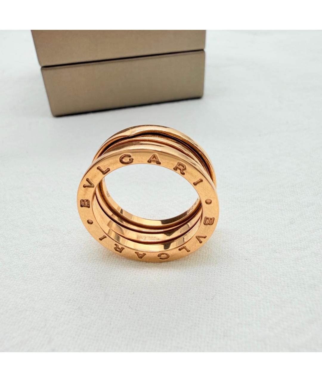 BVLGARI Золотое кольцо из розового золота, фото 6