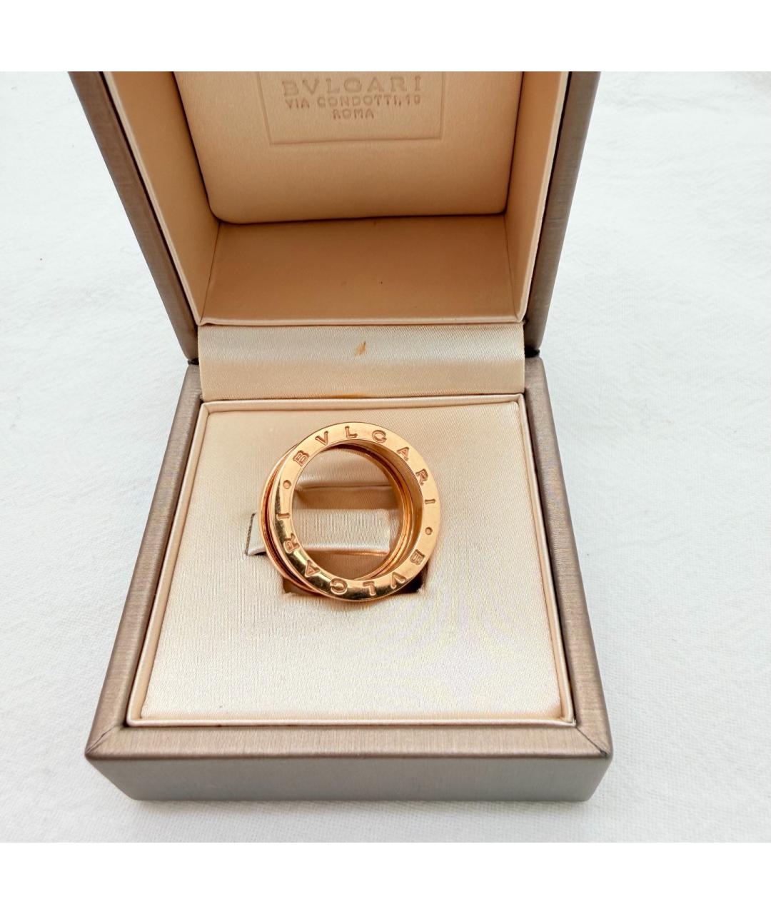 BVLGARI Золотое кольцо из розового золота, фото 4