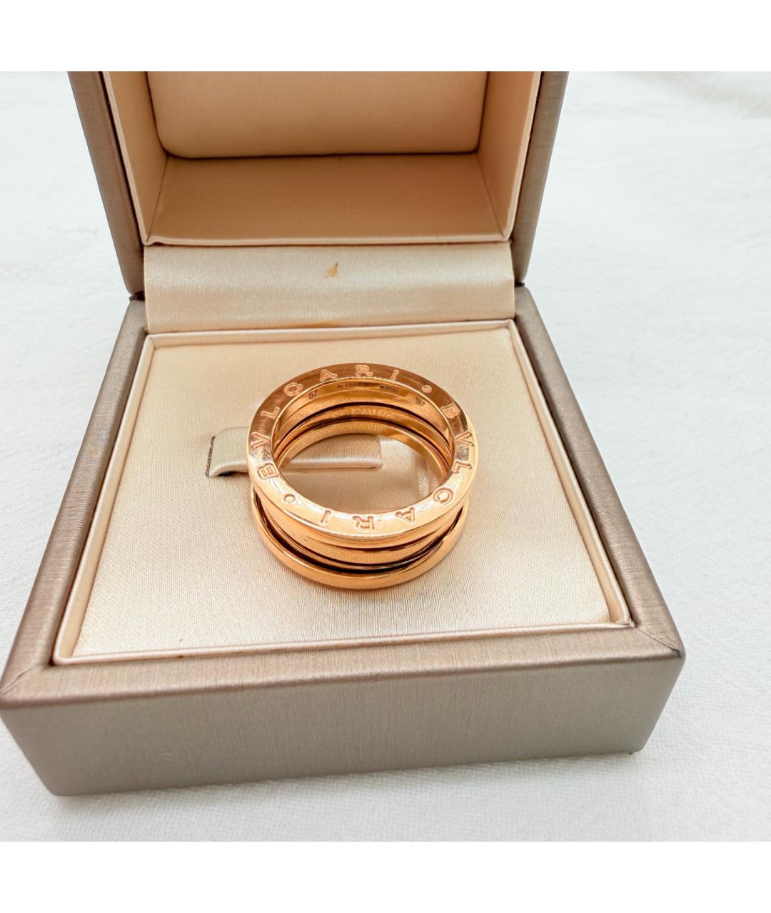 BVLGARI Золотое кольцо из розового золота, фото 5