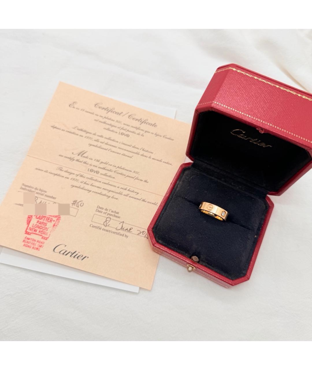 CARTIER Золотое кольцо из розового золота, фото 2