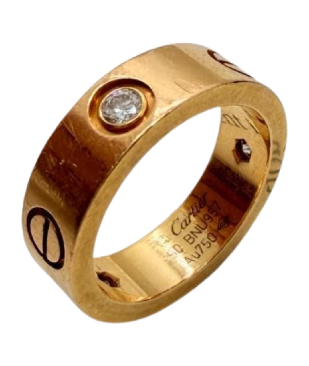 CARTIER Золотое кольцо из розового золота, фото 1