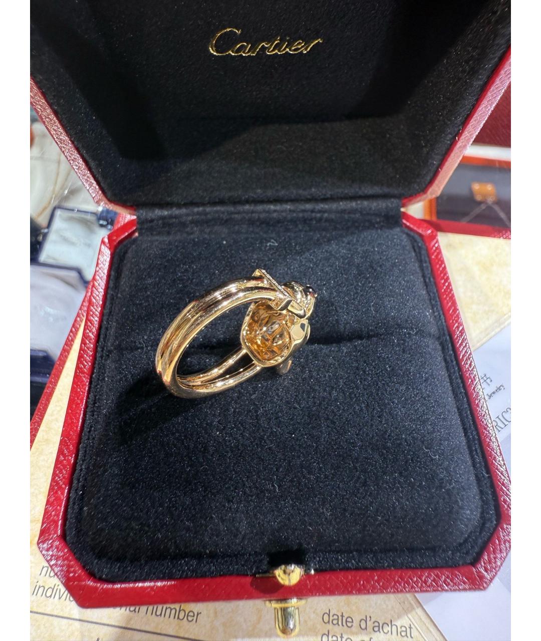 CARTIER Золотое кольцо из розового золота, фото 6