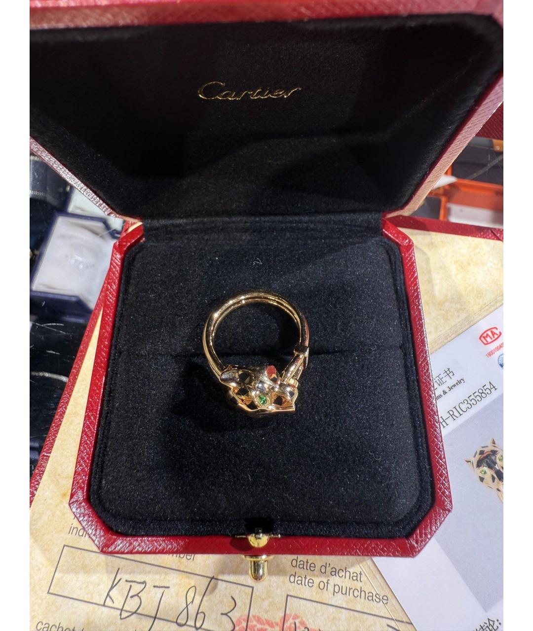 CARTIER Золотое кольцо из розового золота, фото 5
