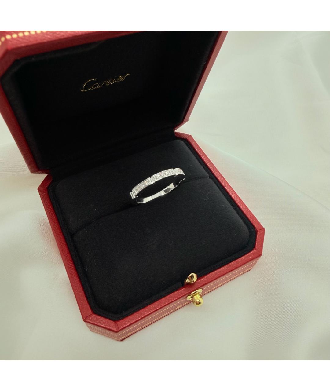 CARTIER Серебряное кольцо из белого золота, фото 2