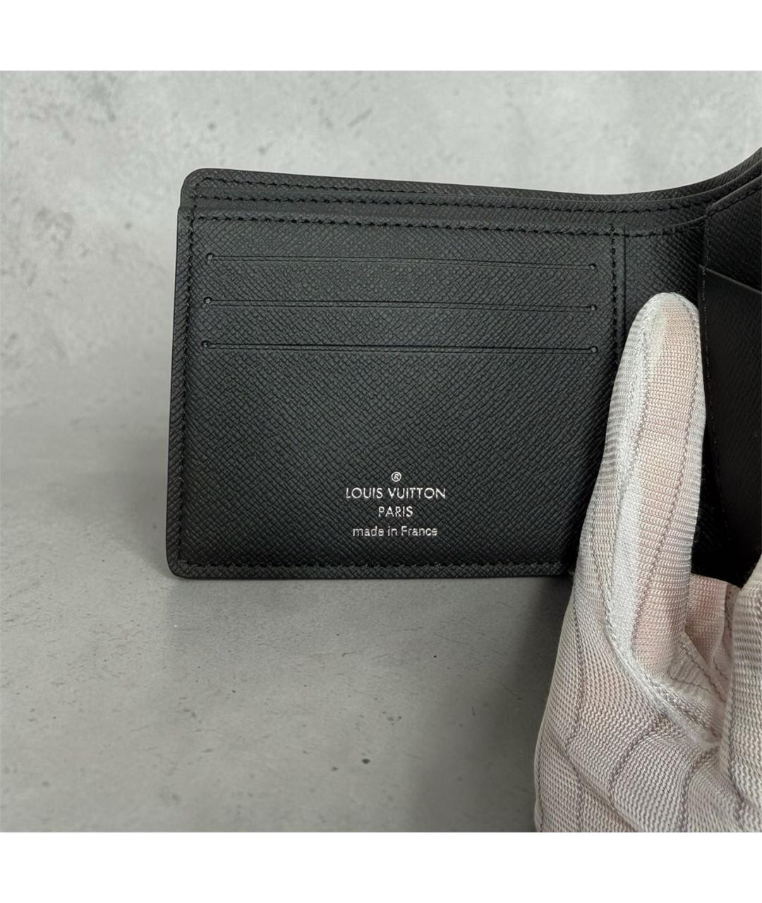 LOUIS VUITTON Черный кошелек, фото 4