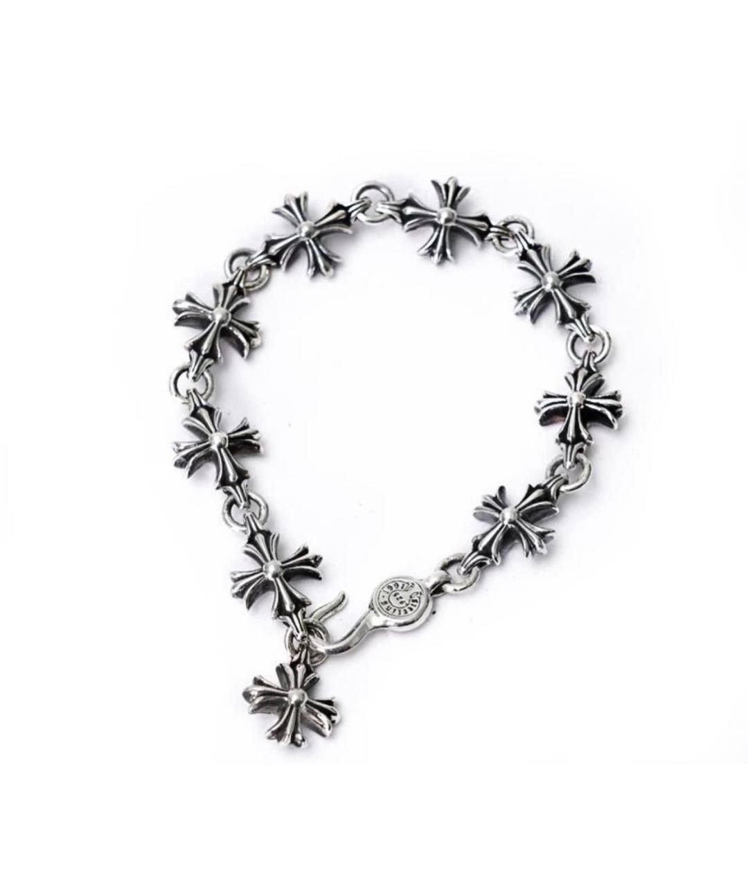 CHROME HEARTS Черная серебряная цепочка/подвеска, фото 2