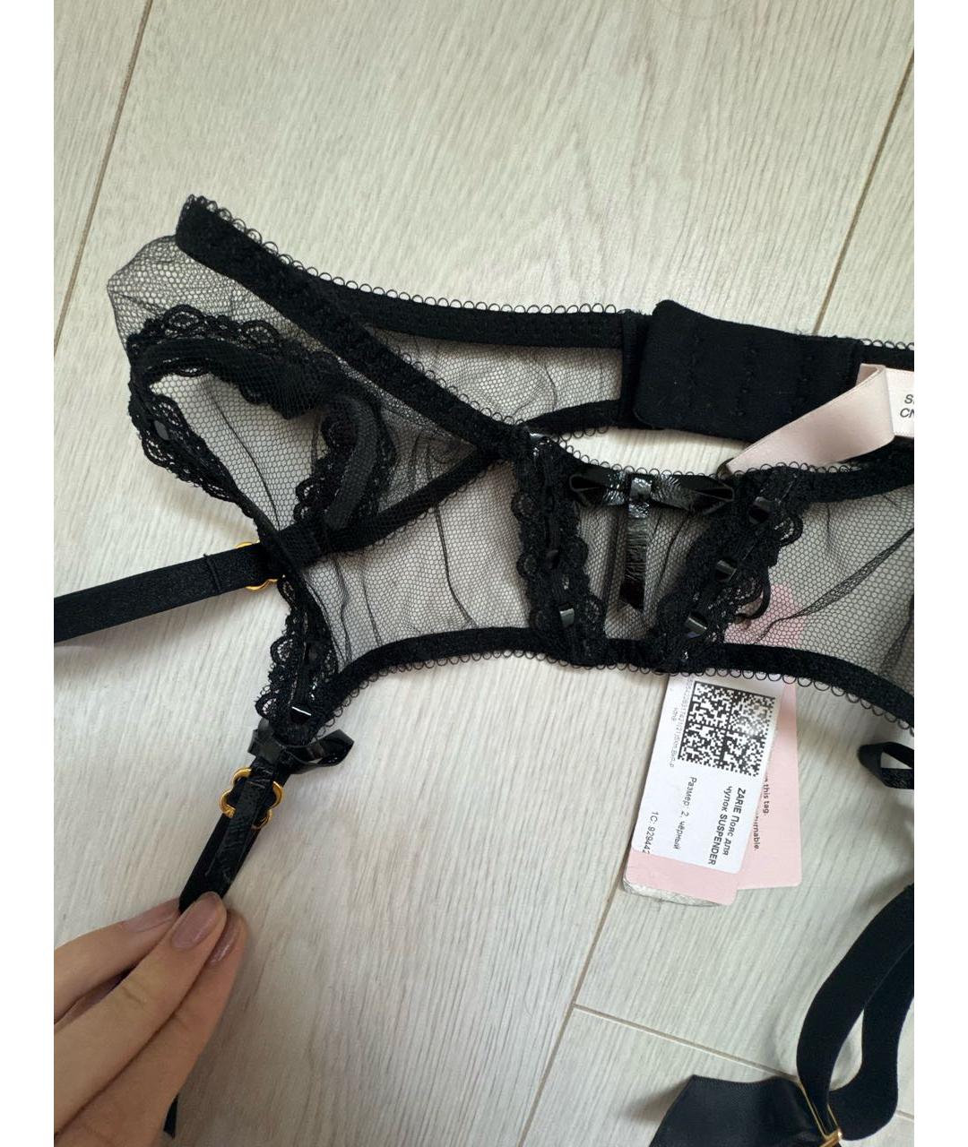 AGENT PROVOCATEUR Черные носки, чулки и колготы, фото 2