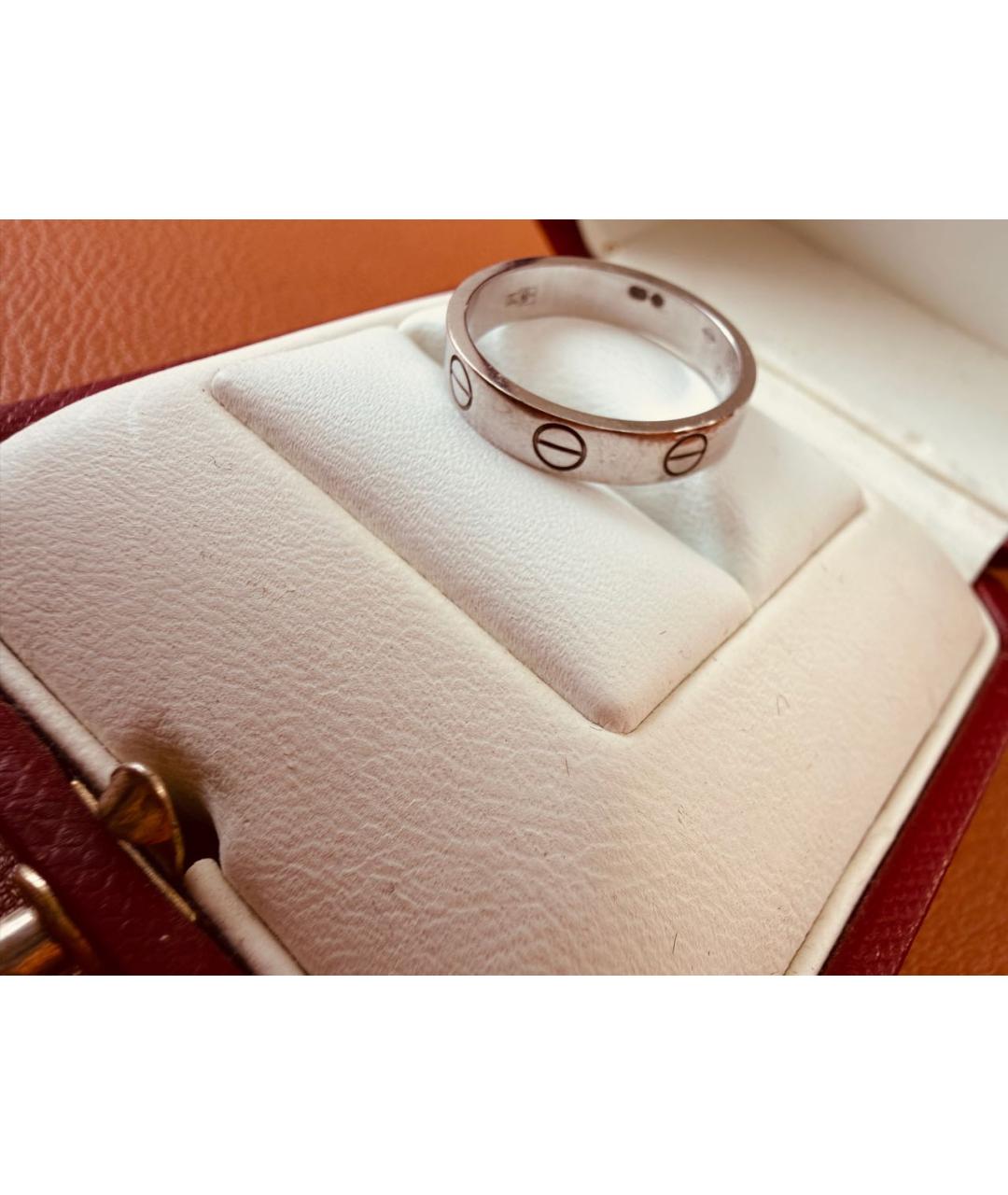 CARTIER Белое кольцо из белого золота, фото 3