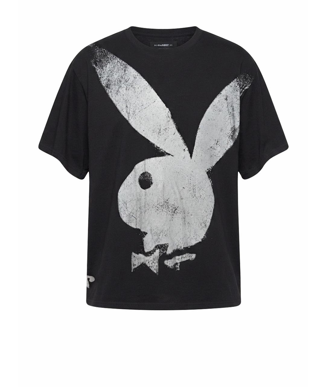 MARC JACOBS Черная хлопковая футболка, фото 1