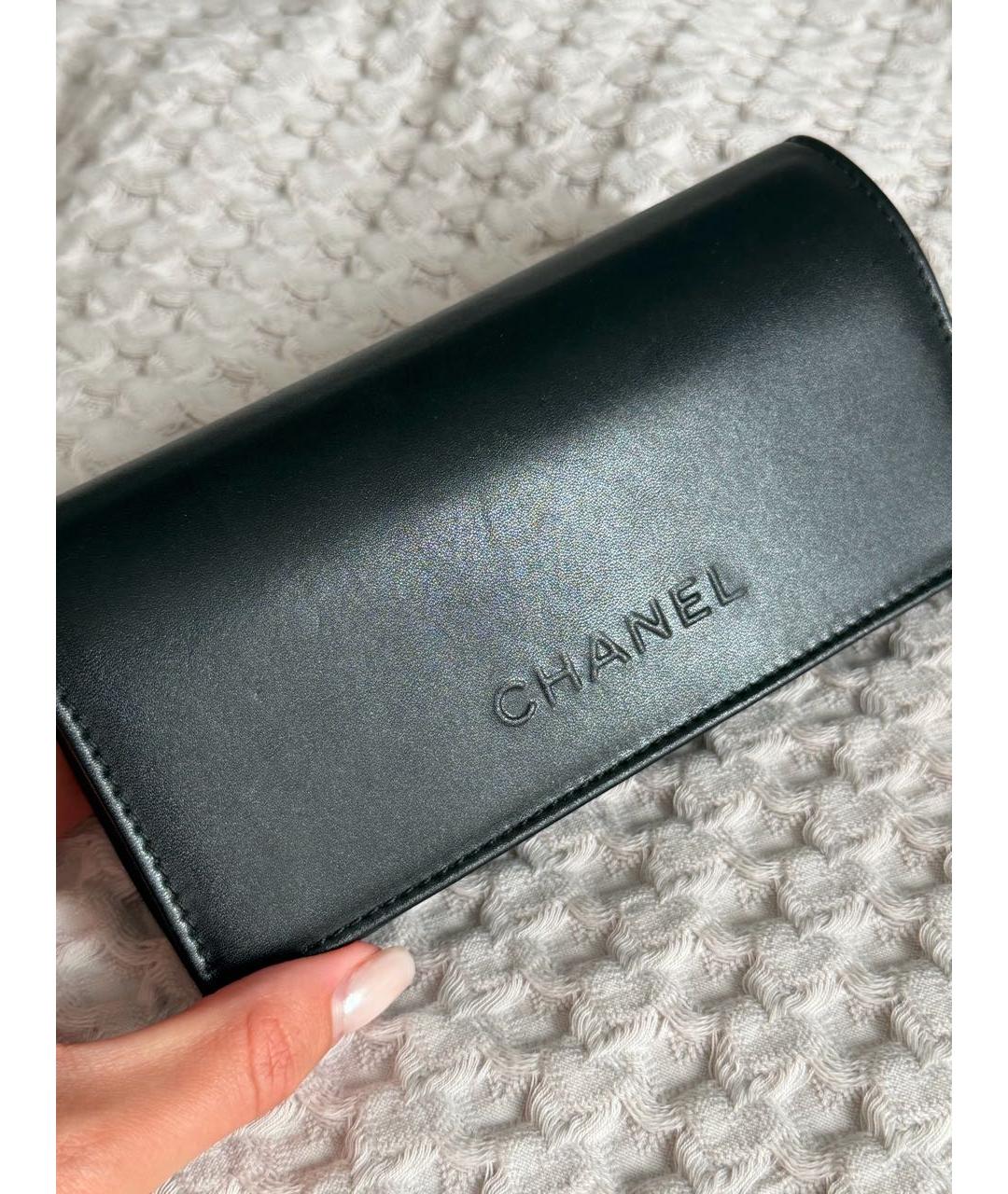 CHANEL Черные солнцезащитные очки, фото 4