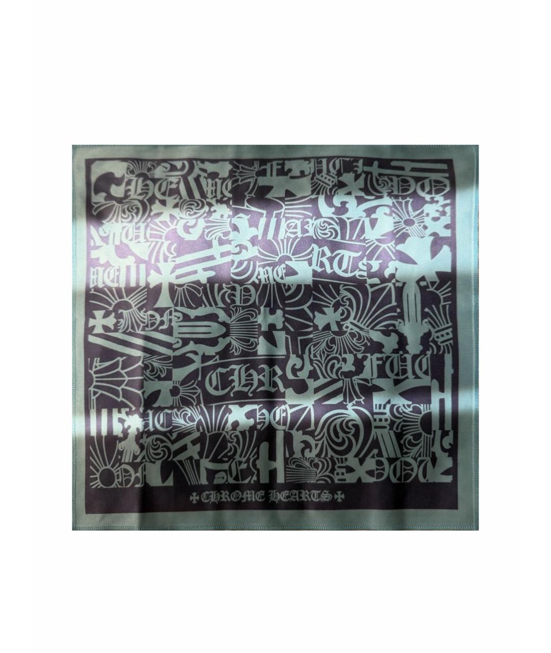 CHROME HEARTS Голубой платок, фото 1