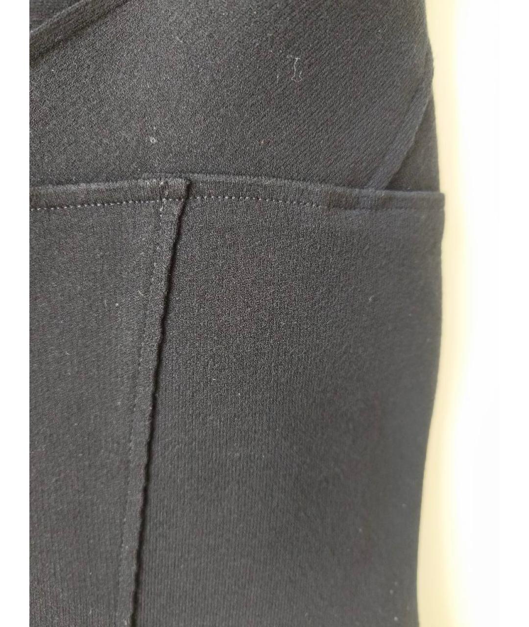RICK OWENS Черное вискозное коктейльное платье, фото 4