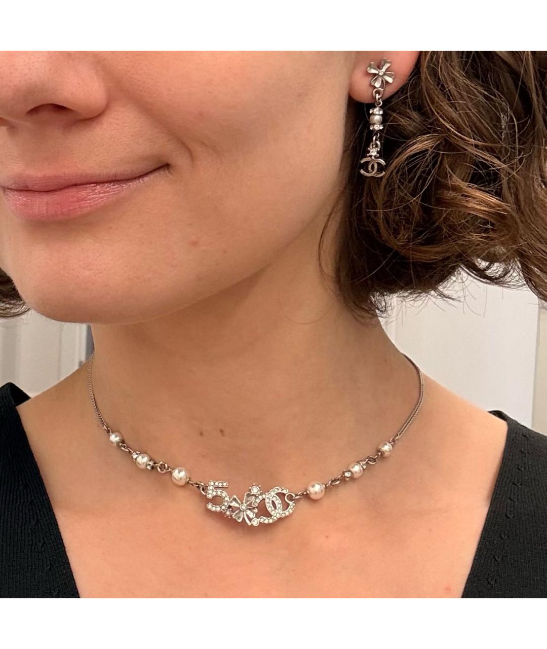 CHANEL Серебряный комплект, фото 2