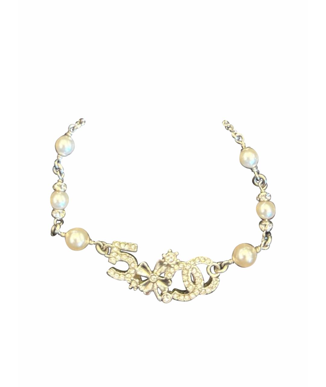 CHANEL Серебряное колье, фото 1