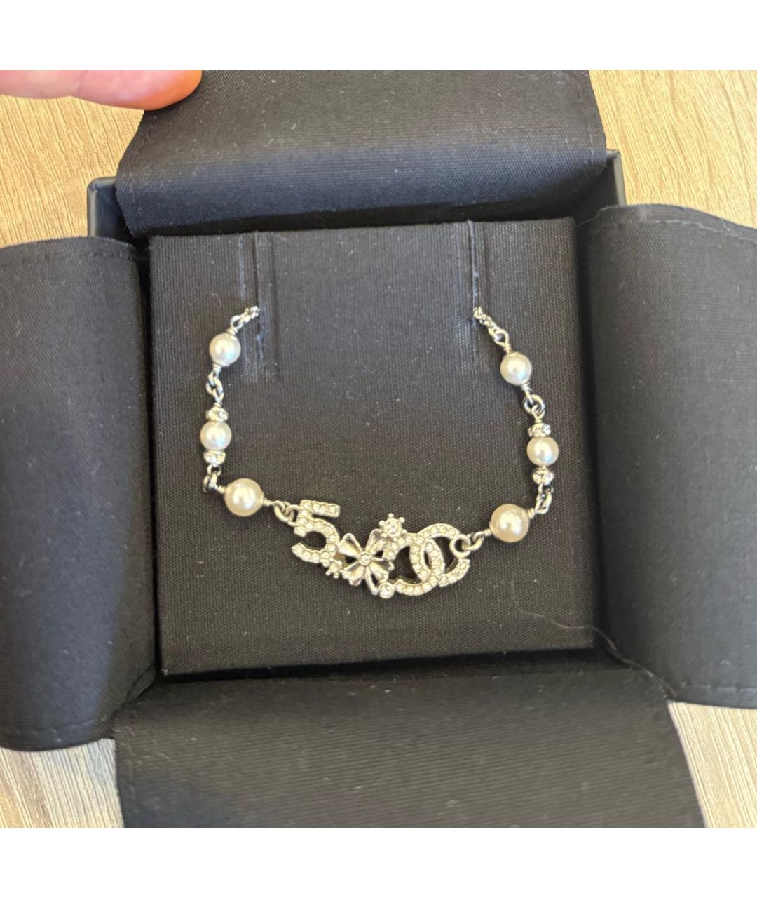 CHANEL Серебряное колье, фото 5