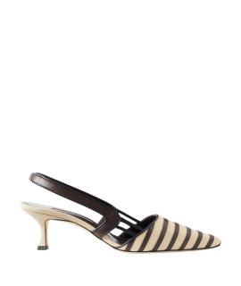 MANOLO BLAHNIK Лодочки на низком каблуке