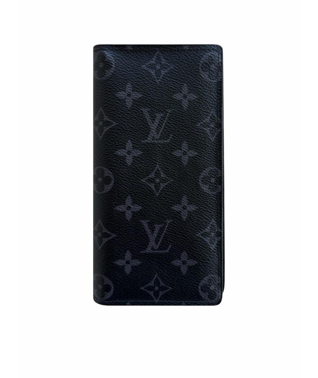 LOUIS VUITTON Черный кошелек из лакированной кожи, фото 1