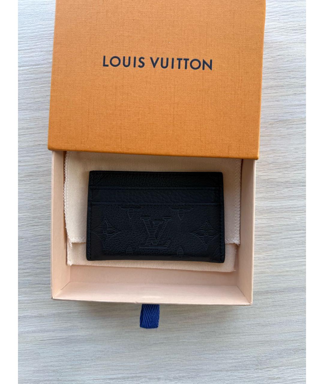 LOUIS VUITTON Черный кошелек из лакированной кожи, фото 6